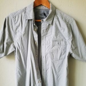 North Face short sleeve button down